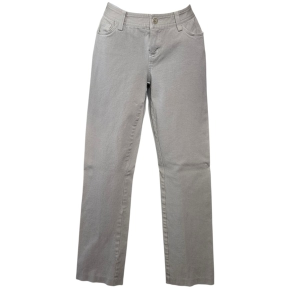 Lauren Ralph Lauren Pants - Lauren Ralph Lauren Womens Straight Leg Pants Size 2 Beige Career Stretch Ankle